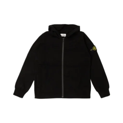 Compass-Badge Zip-Up Hoodie