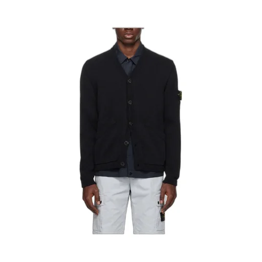 Logo Medallion Knitted Cardigan