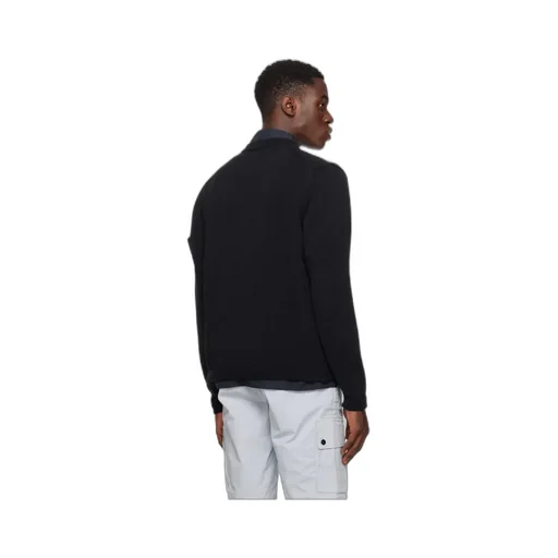 Logo Medallion Knitted Cardigan