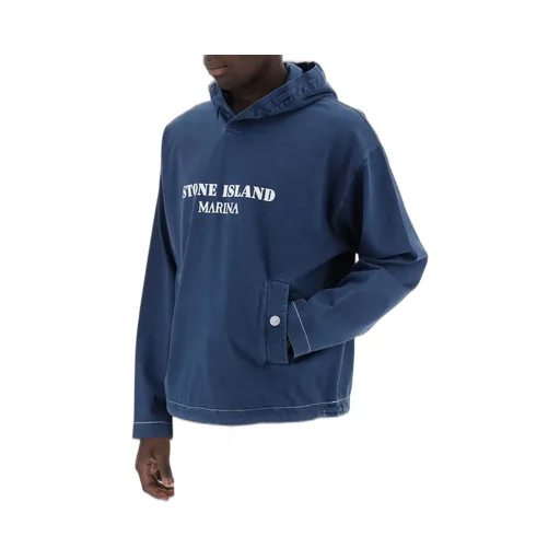 Logo-Print Cotton Hoodie