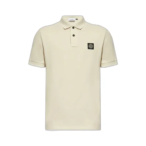 Compass-Appliqué Piqué Polo Shirt