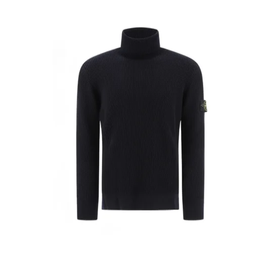 Roll Neck Long-Sleeved Sweater