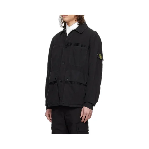 Buttoned Collared Jacket