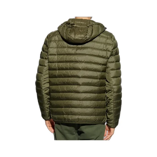 Compass-Badge Puffer Jacket