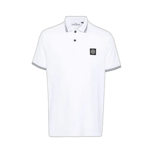 Logo Patch Short-Sleeved Polo Shirt