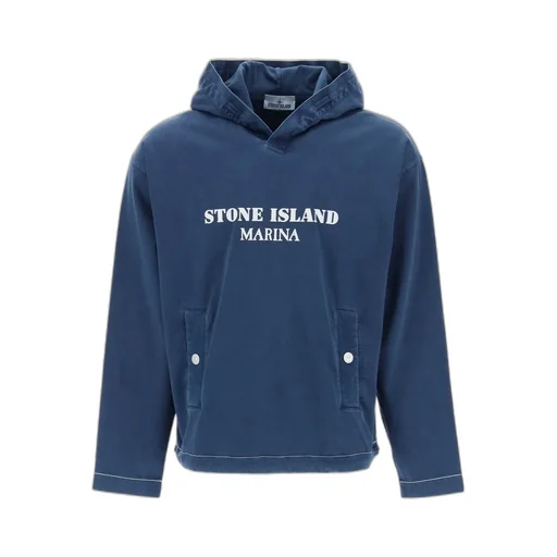 Logo-Print Cotton Hoodie