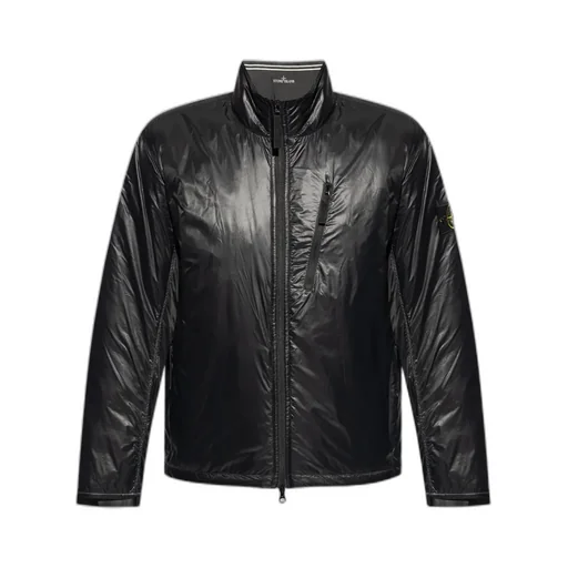 Compass-Badge Lightweight Padded Jacket