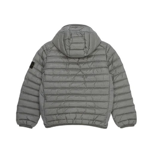 Compass-Badge Padded Jacket