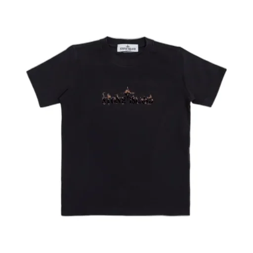 Junior Logo Printed Crewneck T-Shirt