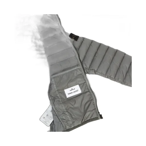 Compass-Badge Padded Jacket