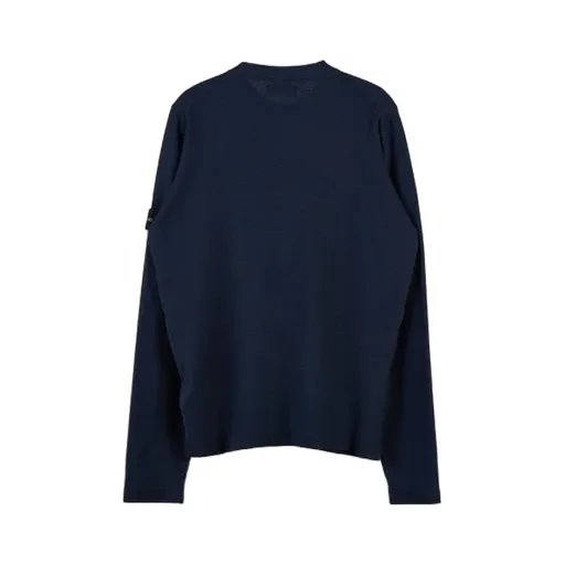 Long-Sleeved Knitted Pullover