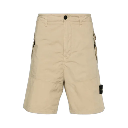 Compass-Badge Bermuda Shorts