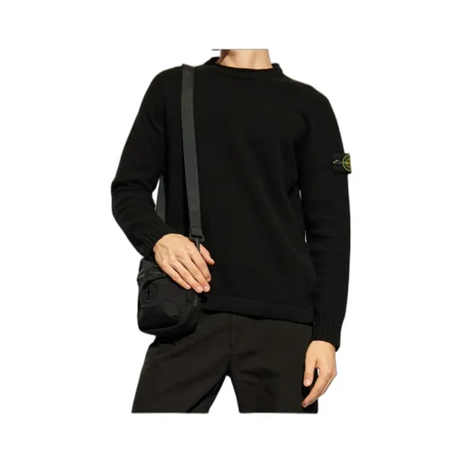 Compass-Badge Wool Jumper