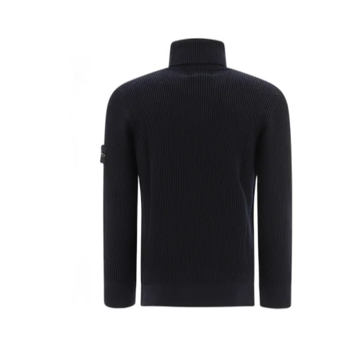 Roll Neck Long-Sleeved Sweater