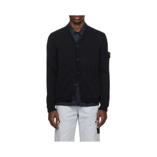Logo Medallion Knitted Cardigan