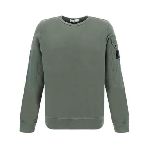 Logo Patch Crewneck Sweatshirt