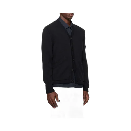 Logo Medallion Knitted Cardigan