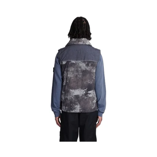 Camouflage Printed Sleeveless Gilet