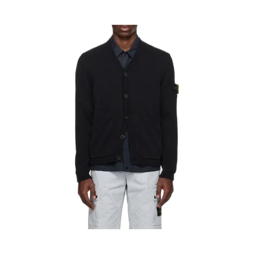 Logo Medallion Knitted Cardigan