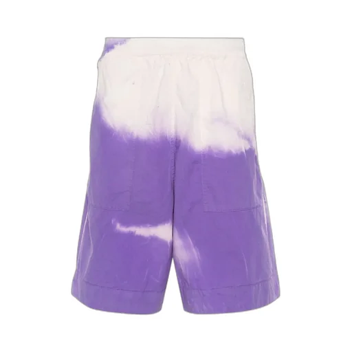 Abstract-Print Bermuda Shorts