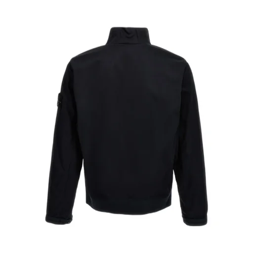 High Neck Sleeved Jacket