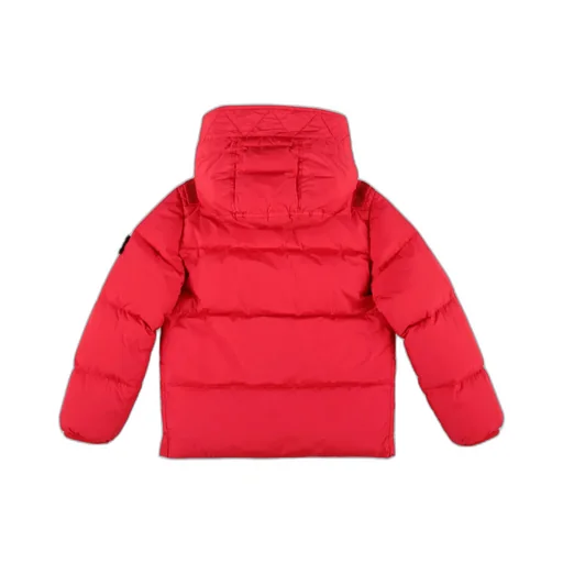Junior Compass-Motif Hooded Jacket