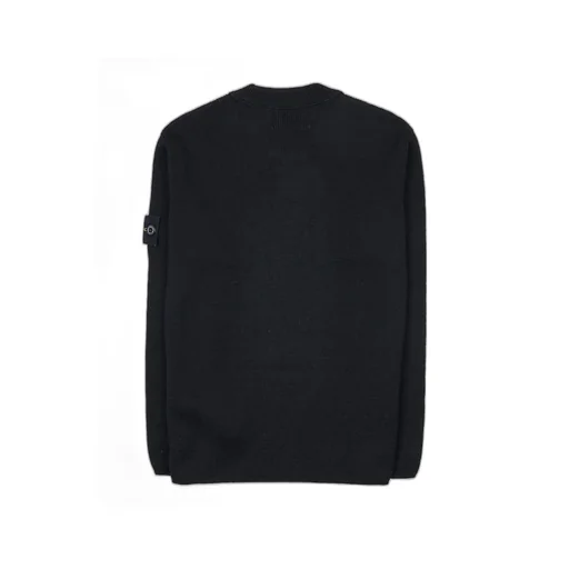 Compass-Patch Virgin Wool Jumper