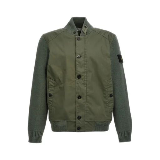 Panelled Zipped Jacket