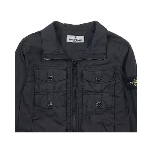 Logo-Patch Zip-Up Jacket