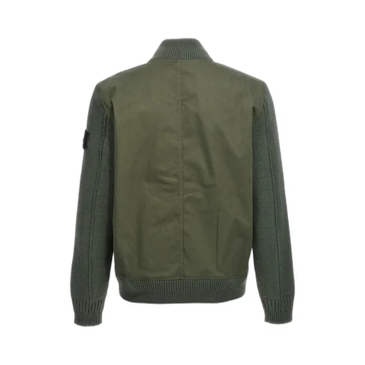 Panelled Zipped Jacket