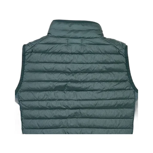 High-Necked Sleeveless Down Jacket