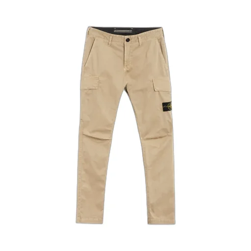 Compass-Badge Tapered Leg Cargo Trousers