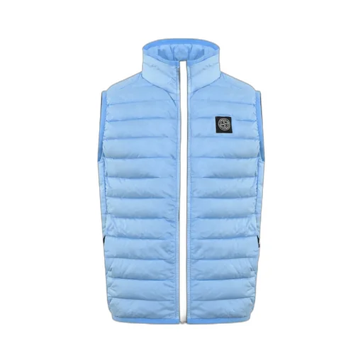 Junior Compass-Motif Zipped Gilet