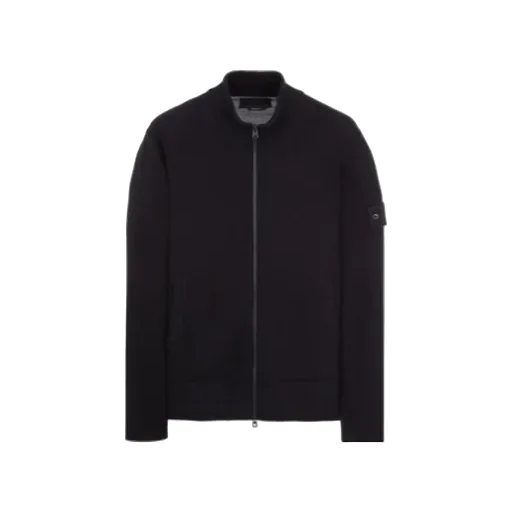 High-Necked Long-Sleeved Hoodie