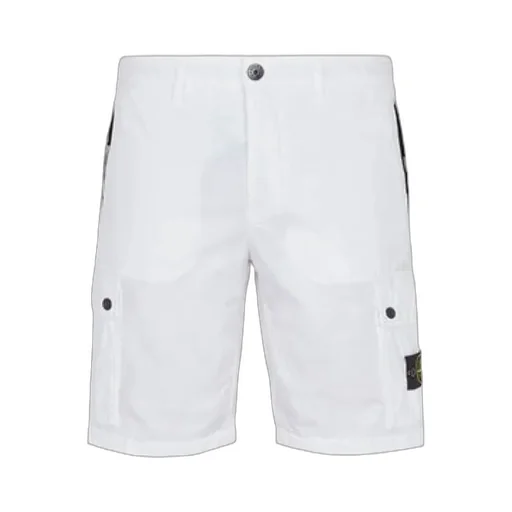 Logo Patch Knee-High Shorts