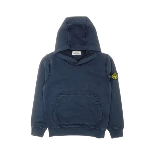 Junior Compass-Patch Long-Sleeved Hoodie