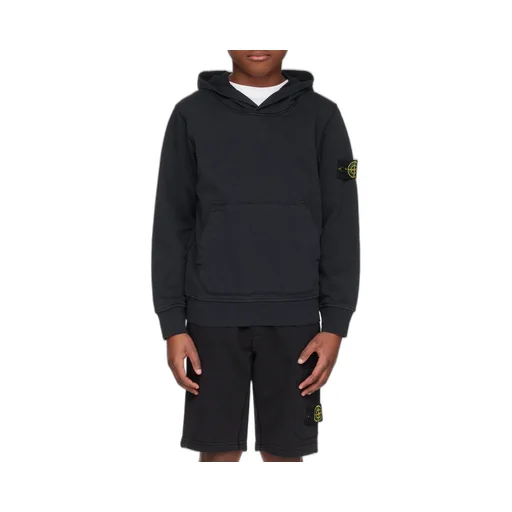 Junior Compass-Patch Long-Sleeved Hoodie