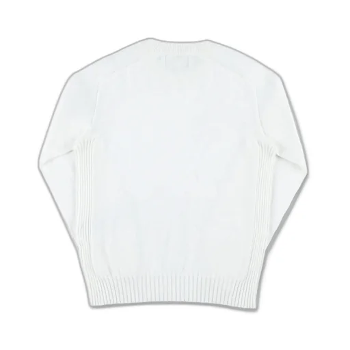 Ribbed-Detailed Jumper