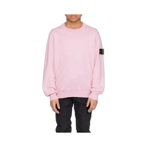 Compass-Motif Crewneck Jumper