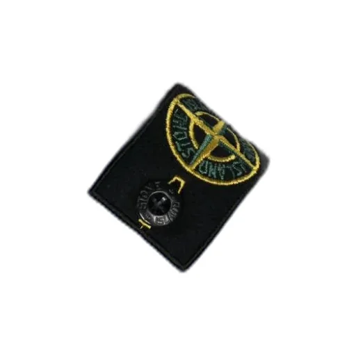 Compass-Patch Long-Sleeved Hoodie