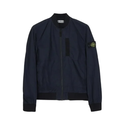 Compass-Badge Bomber Jacket