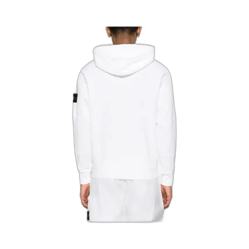 Logo Patch Zipped Hoodie