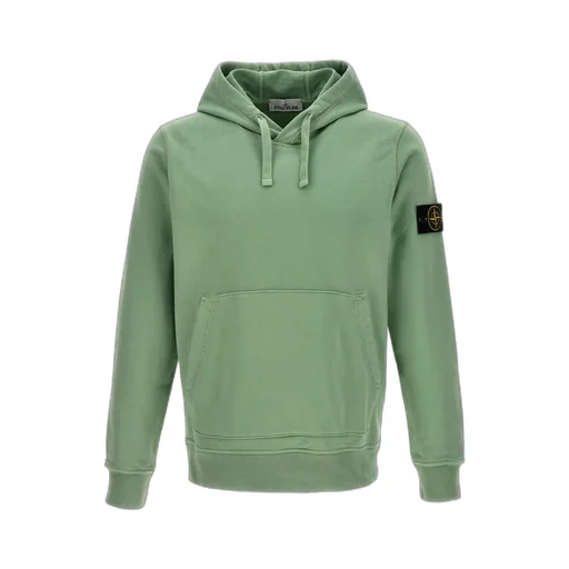 Compass-Badge Cotton Hoodie