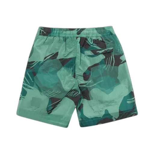 Compass-Motif Swim Shorts
