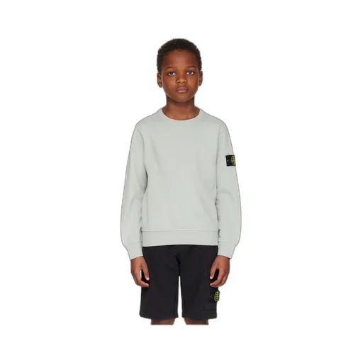 Compass-Badge Cotton Sweatshirt