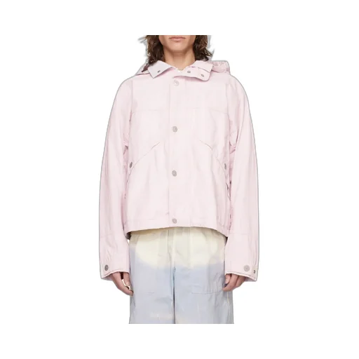 Linen Hooded Jacket