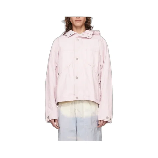 Linen Hooded Jacket