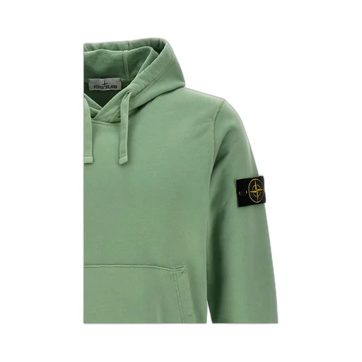 Compass-Badge Cotton Hoodie