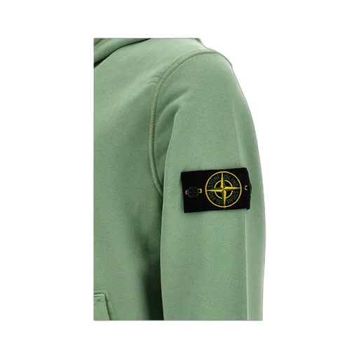 Compass-Badge Cotton Hoodie