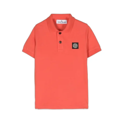 Compass-Motif Polo Shirt